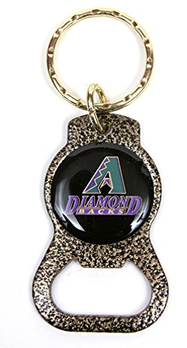 Arizona Diamondbacks MLB Keychain & Keyring - Bottle Opener - Gold