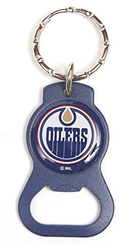 Edmonton Oilers NHL Keychain & Keyring - Bottle Opener - Blue