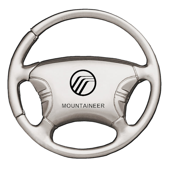 Mercury Mountaineer Keychain & Keyring - Steering Wheel