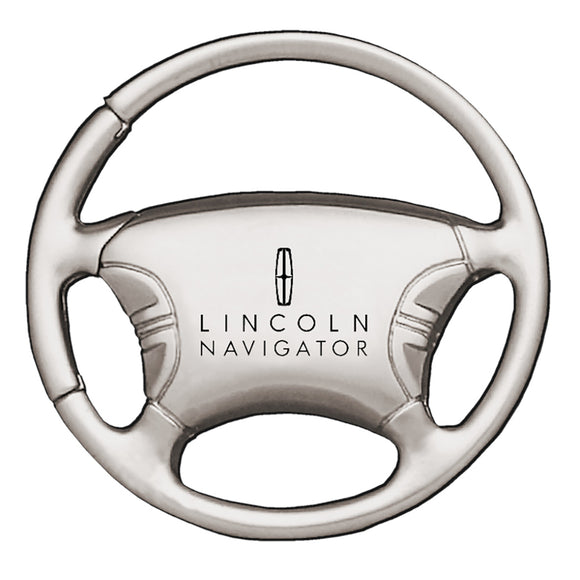 Lincoln Navigator Keychain & Keyring - Steering Wheel