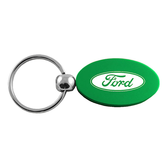 Ford Keychain & Keyring - Green Oval