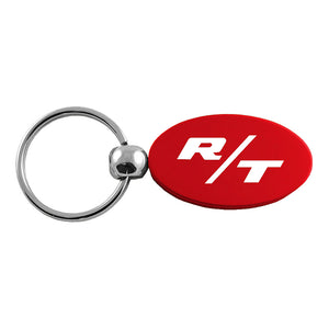 Dodge R/T Keychain & Keyring - Red Oval