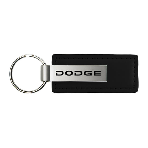 Dodge Keychain & Keyring - Premium Leather
