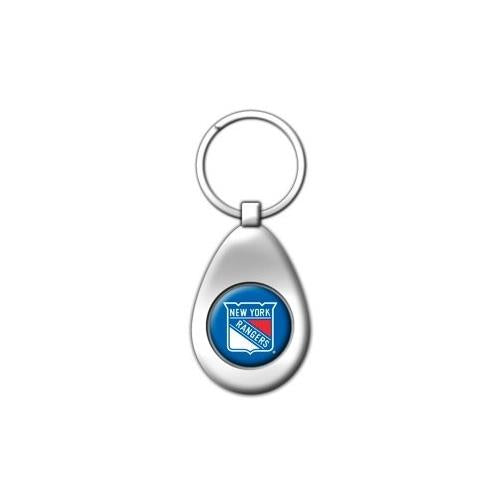 New York Rangers NHL Keychain & Keyring - Premium Oval with Light