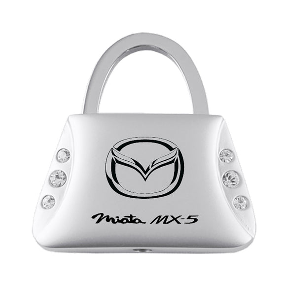 Mazda Miata MX-5 Keychain & Keyring - Purse with Bling