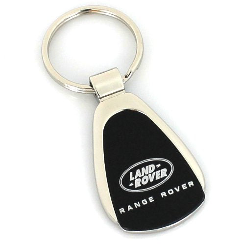 Range Rover Keychain & Keyring - Black Teardrop