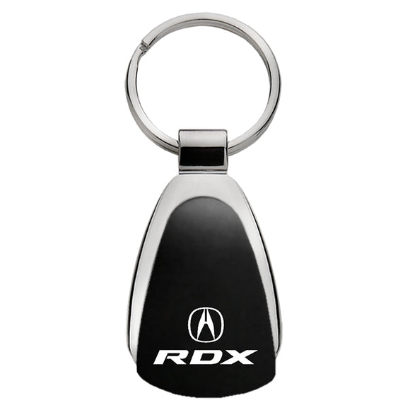 Acura RDX Keychain & Keyring - Black Teardrop