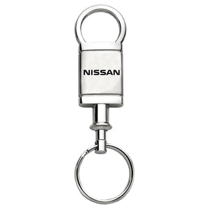 Nissan Satin Chrome Valet Keychain