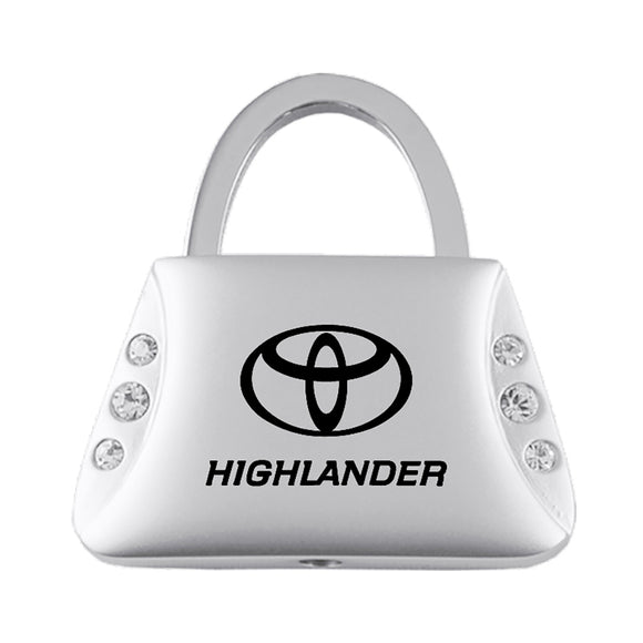 Toyota Highlander Keychain & Keyring - Purse with Bling