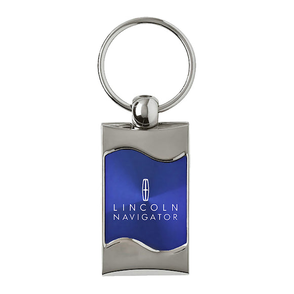 Lincoln Navigator Keychain & Keyring - Blue Wave