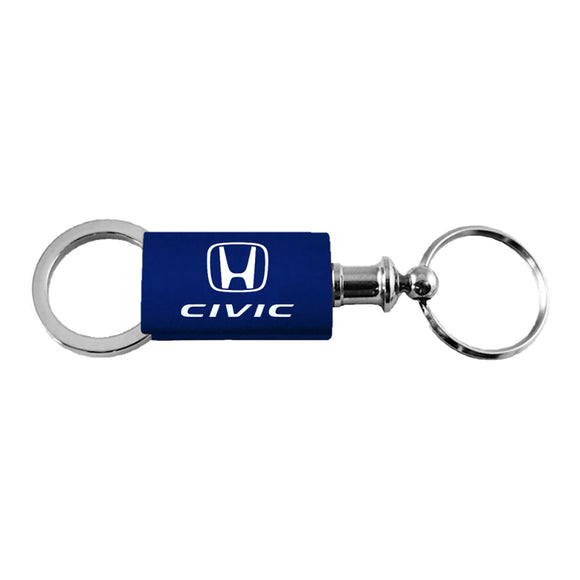 Honda Civic Keychain & Keyring - Navy Valet