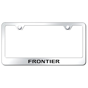 Nissan Frontier Mirrored License Plate Frame