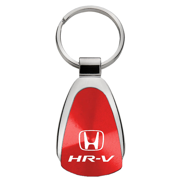 Honda HR-V Keychain & Keyring - Red Teardrop
