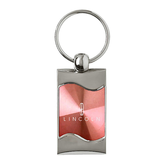 Lincoln Keychain & Keyring - Pink Wave
