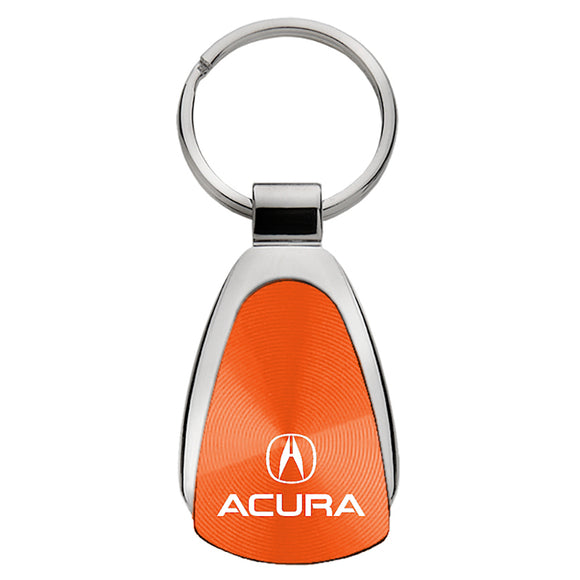 Acura Keychain & Keyring - Orange Teardrop