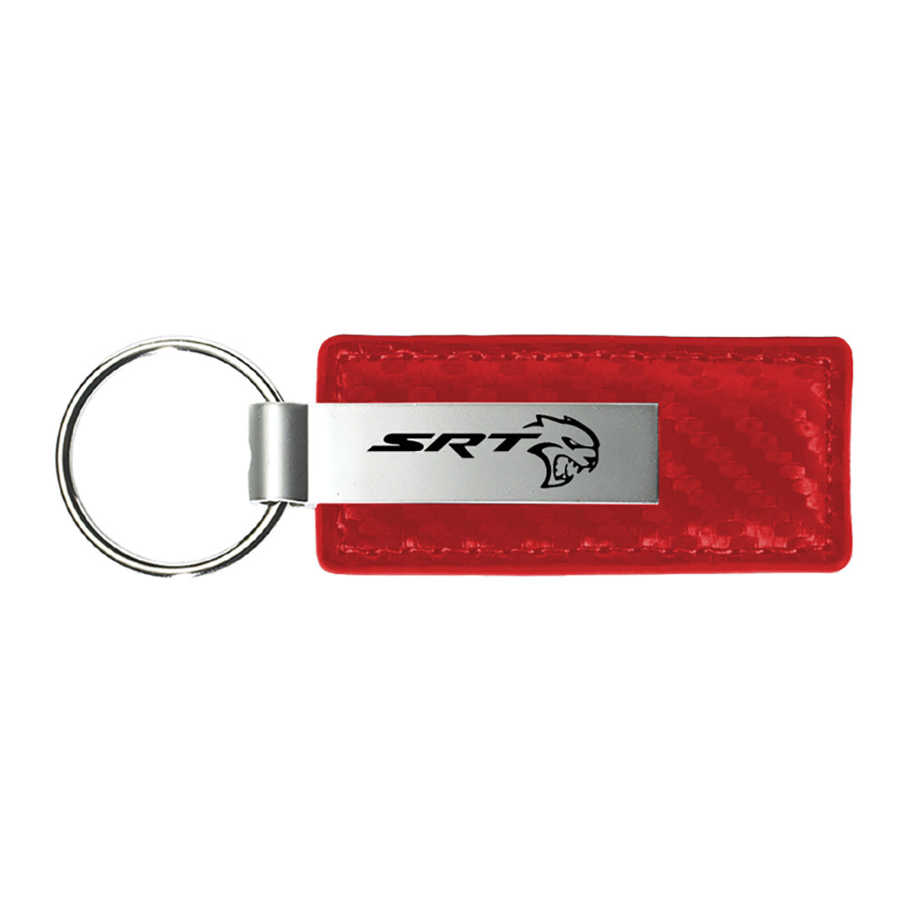 Dodge Dakota Tear Drop Key Ring – Red – Metal Keychain (KCRED.DAK)