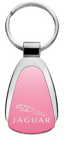 Jaguar Keychain & Keyring - Pink Teardrop