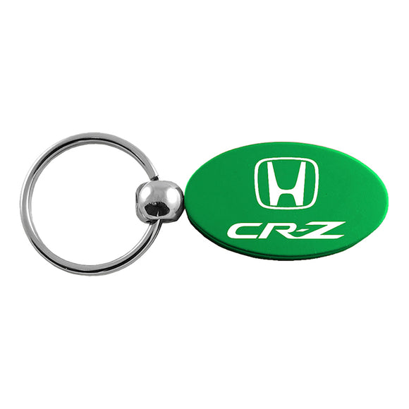 Honda CR-Z Keychain & Keyring - Green Oval
