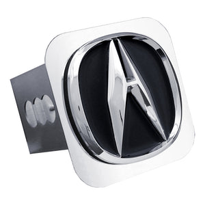 Acura 'Black Fill' Chrome Trailer Hitch Plug