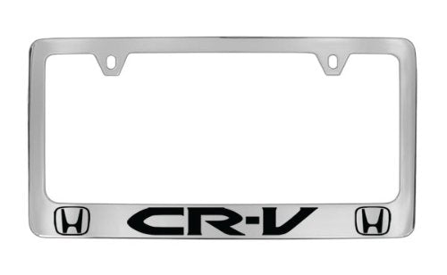Honda CR-V Chrome Plated Metal License Plate Frame Holder