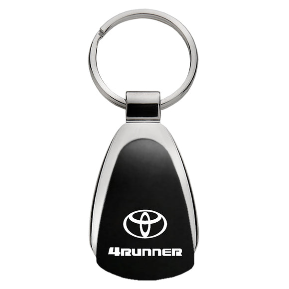 Toyota 4Runner Keychain & Keyring - Black Teardrop