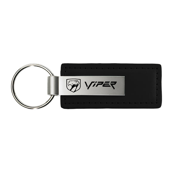 Dodge Viper  Keychain & Keyring - Premium Leather