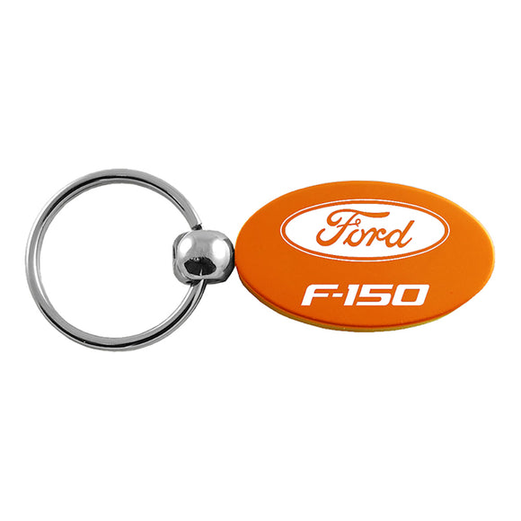 Ford F-150 Keychain & Keyring - Orange Oval