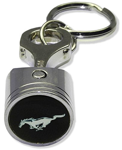 Ford Mustang Piston Keychain and Keyring MH-1007