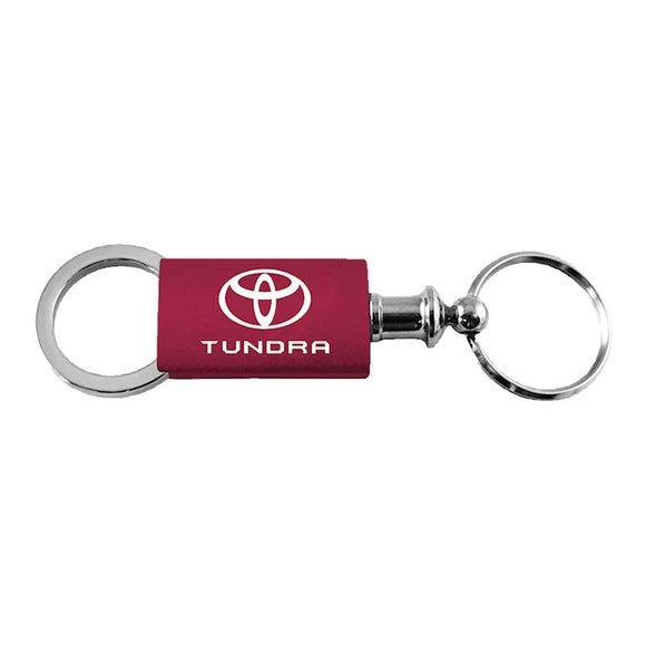 Toyota Tundra Keychain & Keyring - Burgundy Valet