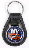 New York Islanders NHL Keychain & Keyring - Leather