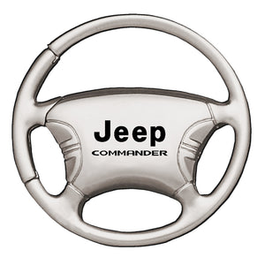 Jeep Commander Keychain & Keyring - Steering Wheel