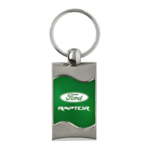 Ford Raptor F-150 Keychain & Keyring - Green Wave