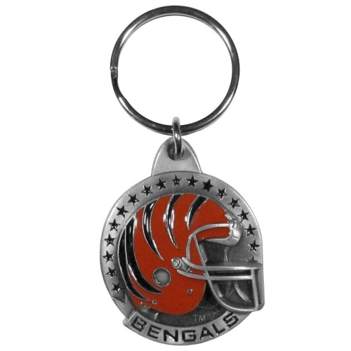 Cincinnati Bengals NFL Keychain & Keyring - Pewter