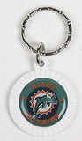 Miami Dolphins NFL Keychain & Keyring - Circle