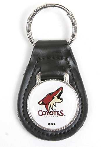 Phoenix Coyotes NHL Keychain & Keyring - Leather