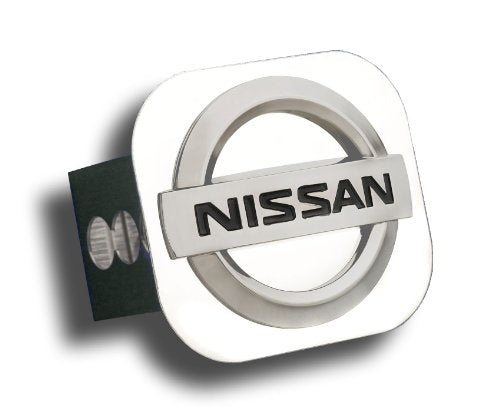Nissan Chrome Trailer Hitch Plug - Black
