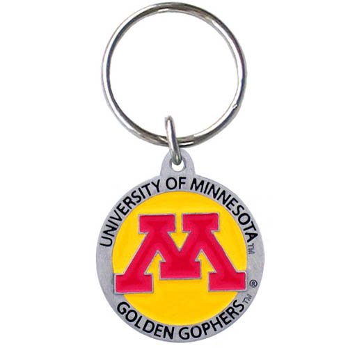 Minnesota Golden Gophers Keychain & Keyring - Pewter