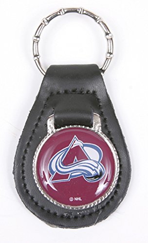Colorado Avalanche NHL Keychain & Keyring - Leather