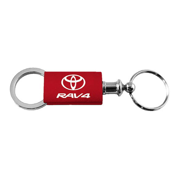Toyota RAV4 Keychain & Keyring - Red Valet