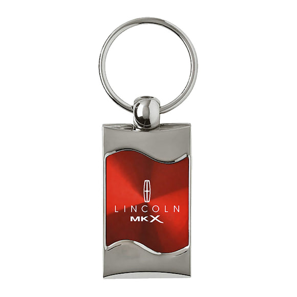 Lincoln MKX Keychain & Keyring - Red Wave