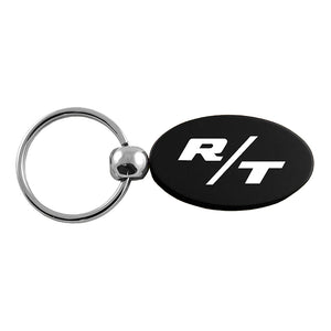 Dodge R/T Keychain & Keyring - Black Oval