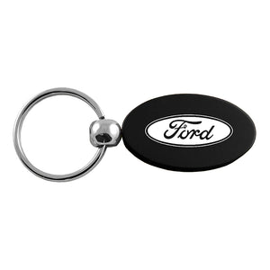 Ford Keychain & Keyring - Black Oval