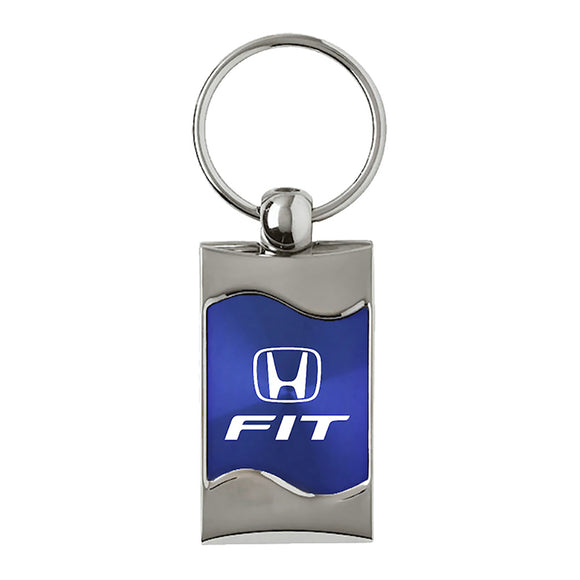 Honda Fit Keychain & Keyring - Blue Wave