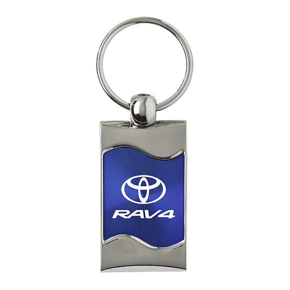 Toyota RAV4 Keychain & Keyring - Blue Wave