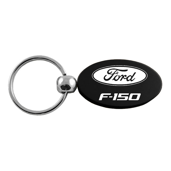 Ford F-150 Keychain & Keyring - Black Oval