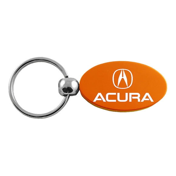 Acura Keychain & Keyring - Orange Oval