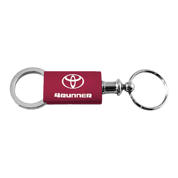 Toyota 4Runner Keychain & Keyring - Burgundy Valet