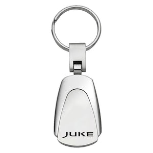 Nissan Juke Chrome Metal Tear Drop Auto Key Chain