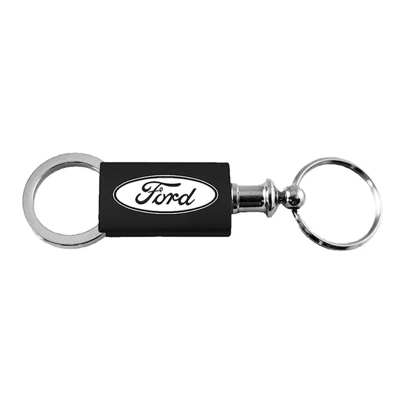 Ford Keychain & Keyring - Black Valet