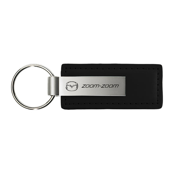 Mazda Zoom Zoom Keychain & Keyring - Premium Leather